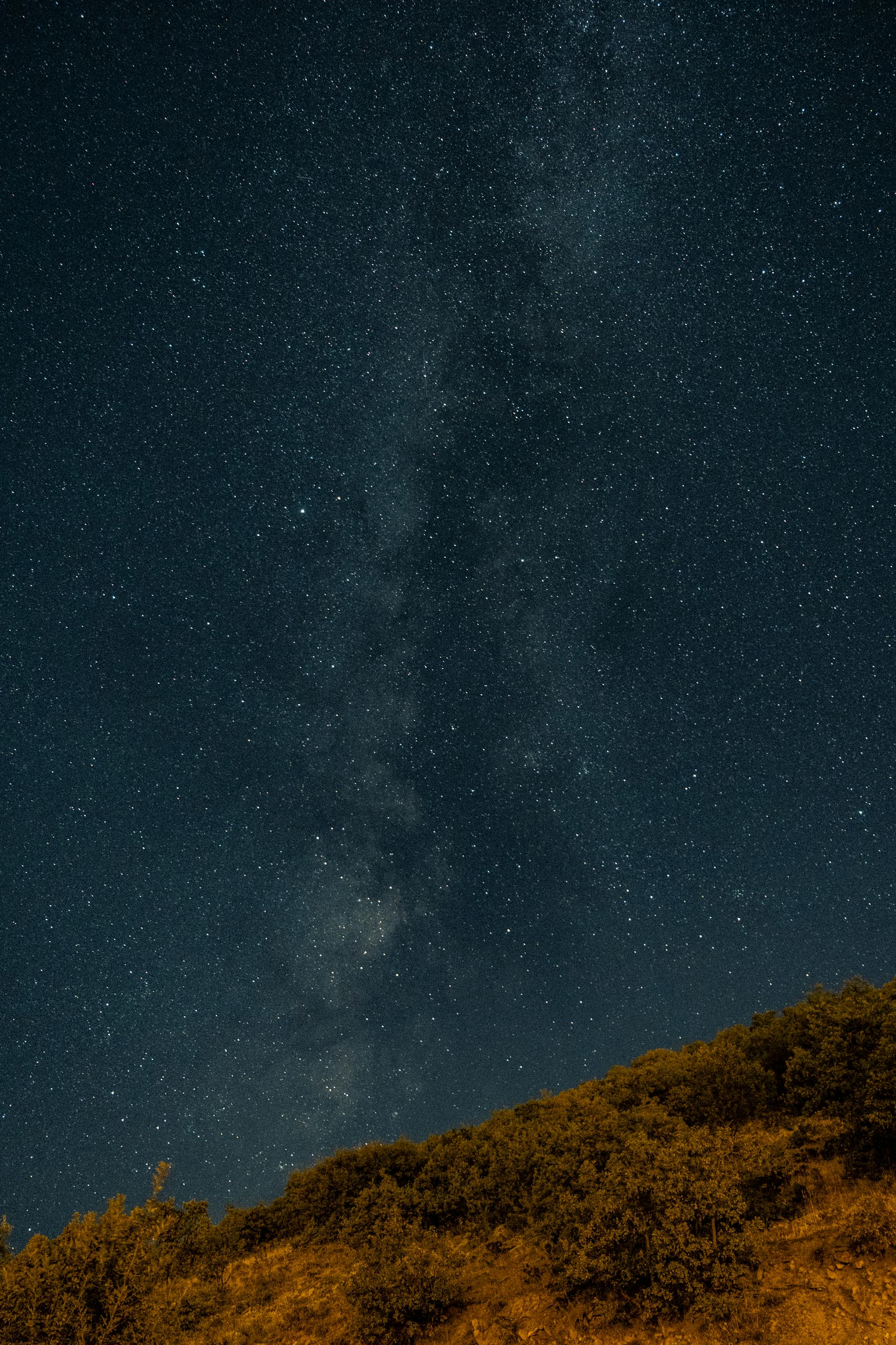 Milky Way over Wadi Rum